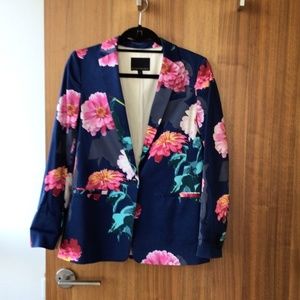 Banana Republic Floral Blazer